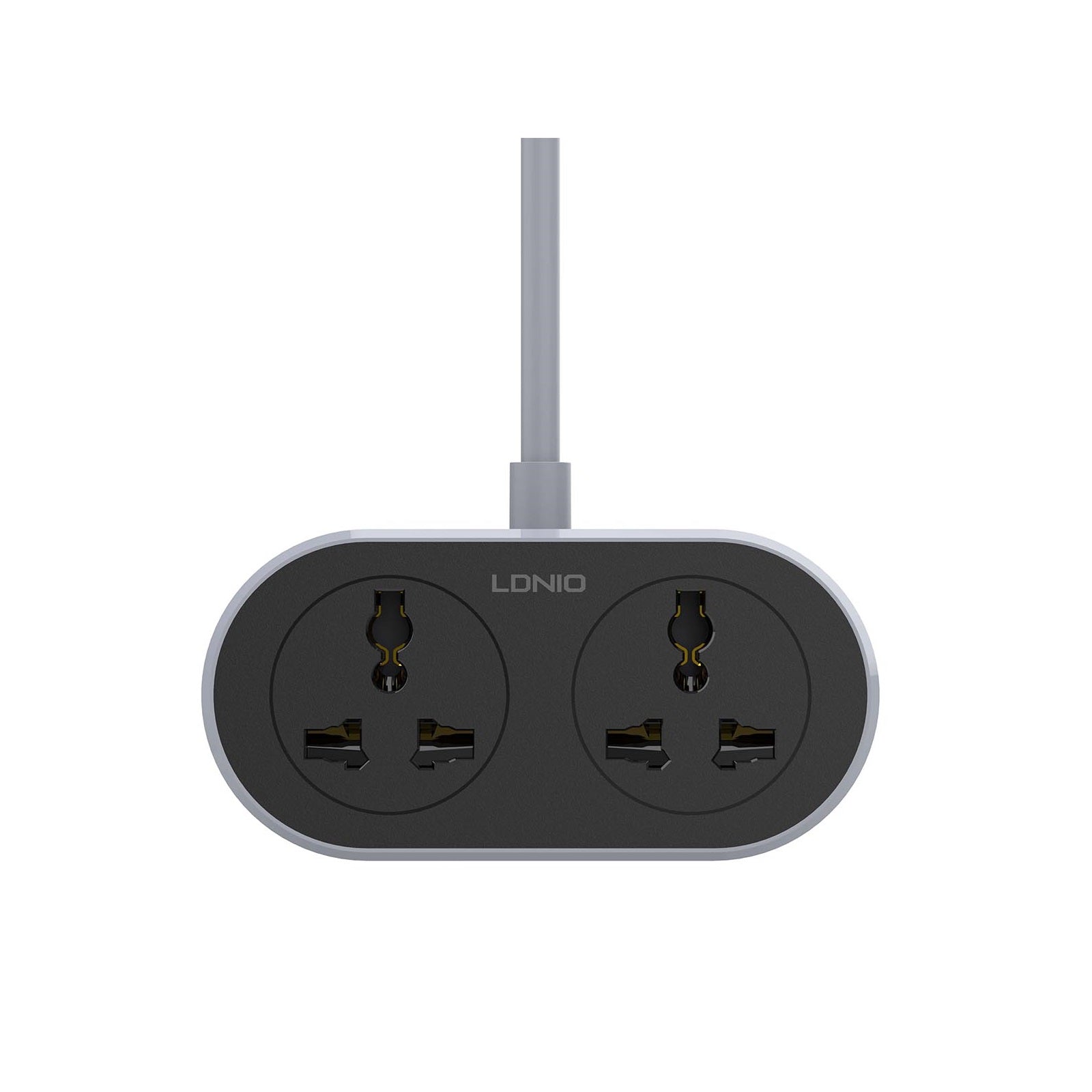 LDNIO 2 AC Outlet Universal Extension Power Socket 10M 2500W LDNIO